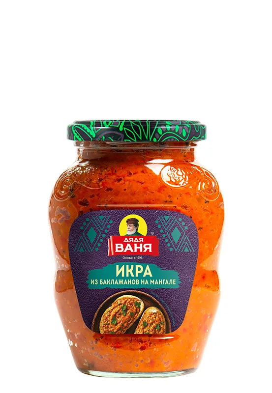 Закусочка «Икра из баклажанов на мангале» 370 г