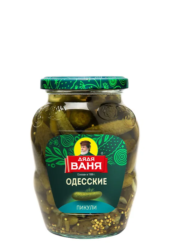 Огурчики «Пикули Одесские» 350 г