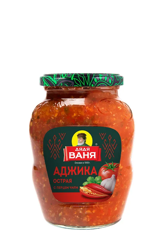 Аджика острая с перцем чили 370 г