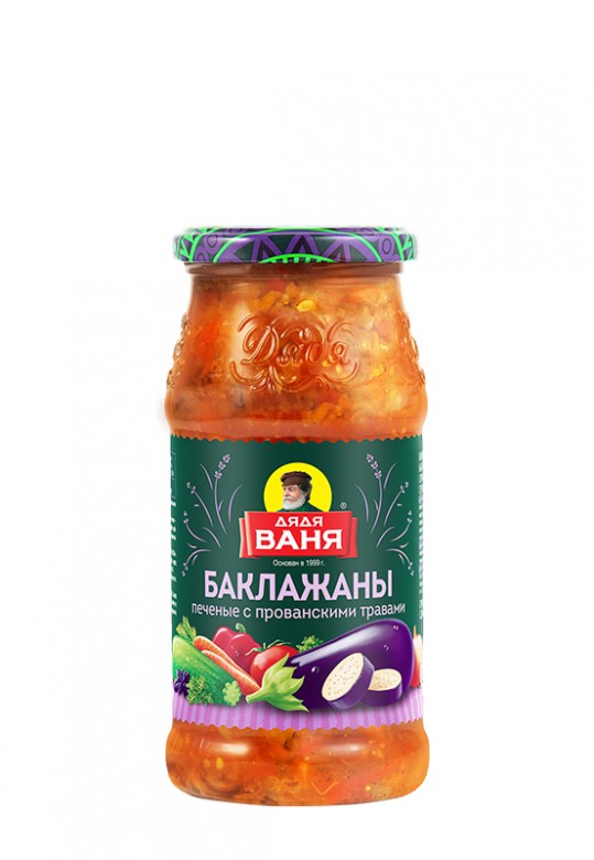 Баклажаны печеные с прованскими травами 460 г