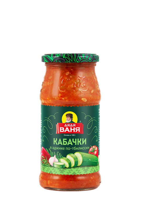 Кабачки в аджике «По-тбилисски» 460 г