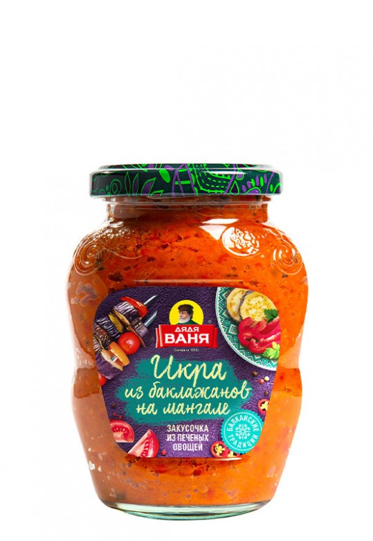 Закусочка "Икра из баклажанов на мангале" 370 г