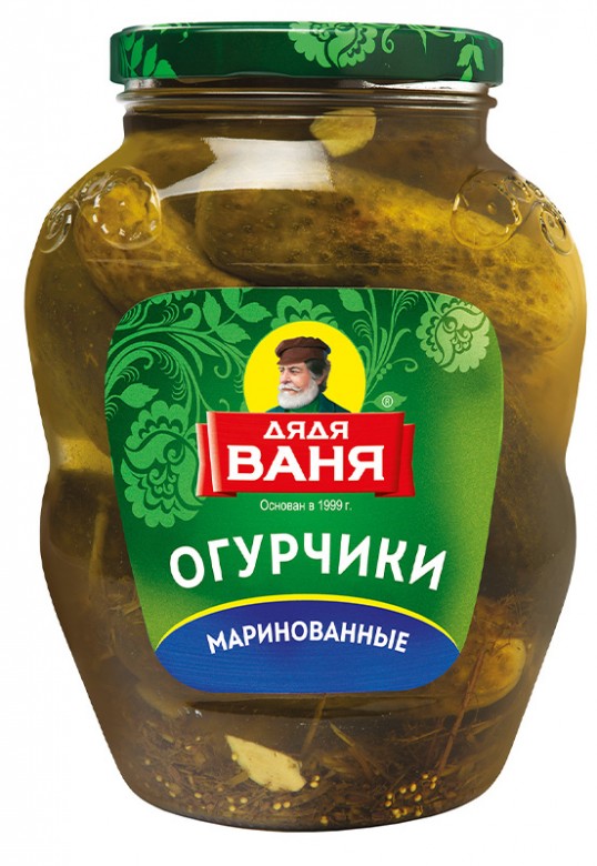 Огурчики маринованные 1800 г