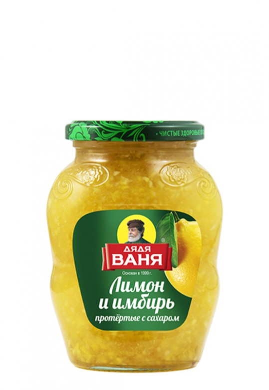 Лимон с имбирем 420 г