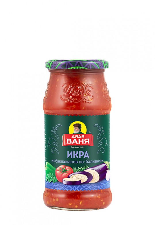 Икра из баклажанов «По-балкански» 460 г