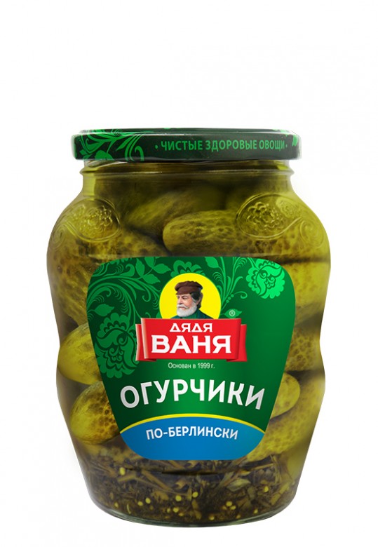 Огурчики «По-берлински» 680 г